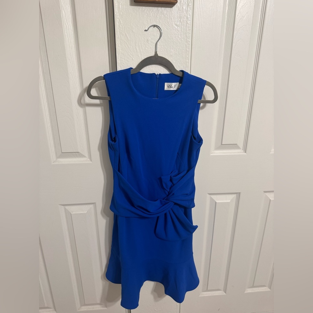 Eliza J Royal Blue Midi Dress